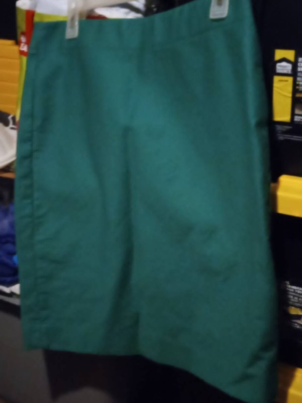 j crew no.2 pencil green skirt size 8